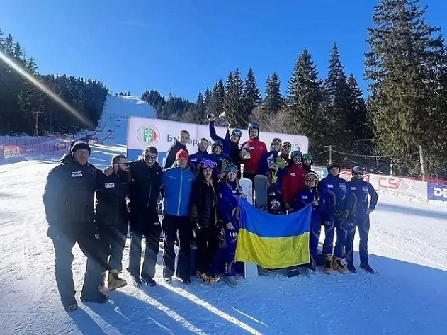 Повний набір нагород зібрали українські сноубордисти на етапі Кубка Європи