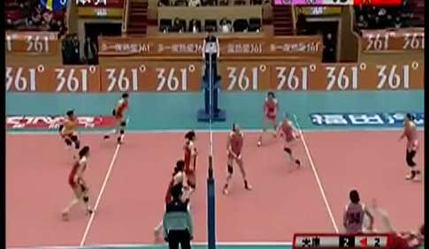 Сумасшедший розыгрыш в волейбольном чемпионате Китая