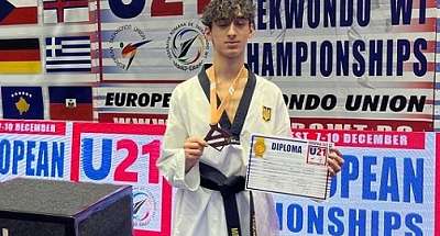 Мирзоев принес Украине третью медаль на молодежном ЧЕ  
