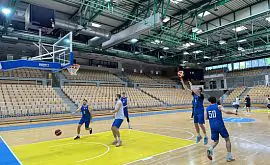 Сборная Украины провела первую тренировку в Словении в преддверии дебютного матча квалификации Евробаскета-2025