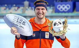 Нидерландский конькобежец Крол впервые стал олимпийским чемпионом