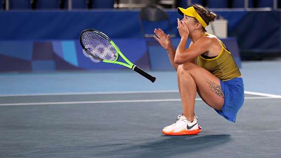 Элина Свитолина добыла первую в истории Украины олимпийскую медаль в теннисе