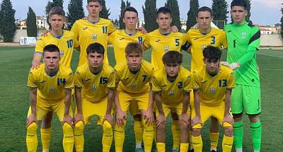 Сборная Украины U-17 уверенно справилась с киприотами в первом спарринге