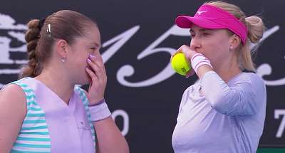 Людмила Киченок и Остапенко впервые в карьере вышли в четвертьфинал парного Australian Open