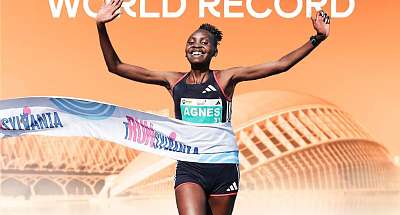 Побит мировой рекорд в беге на 10 км у женщин