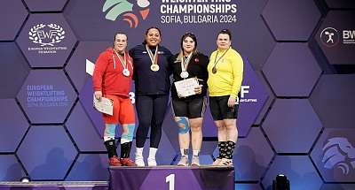 Женская сборная Украины выиграла медальный зачет чемпионата Европы