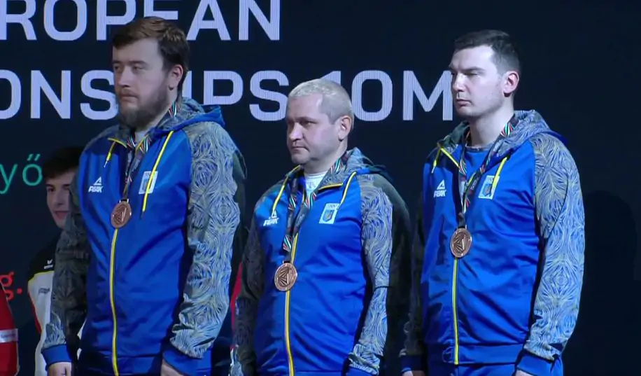 Дві медалі здобули українці на чемпіонаті Європи з кульової стрільби