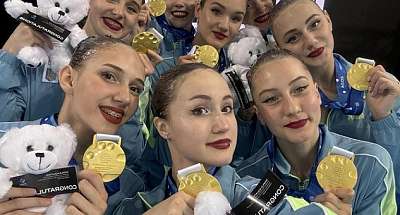 Украинская акробатическая группа завоевала золото этапа Кубка мира