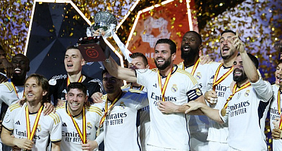 Лунін виграв сьомий трофей. Реал розгромив Барселону у фіналі Суперкубку Іспанії